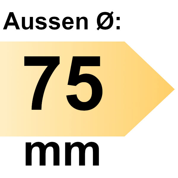 FAMAG Super-Kunstbohrer HM Prem 75 mm lang