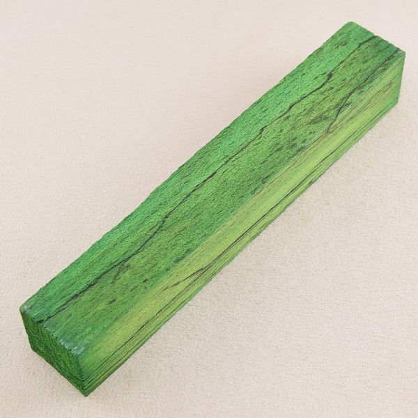 Pen-Blank stab. gest. Buche 19 mm grün