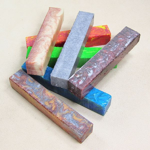 Mögliche Farbvarianten Acryl Pen-Blanks 19 mm
