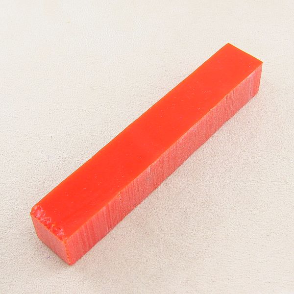 Pen-Blank Acryl orange 19 mm
