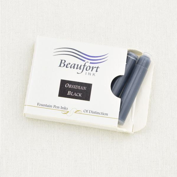 Beaufort Ink Tintenpatronen, obsidian black