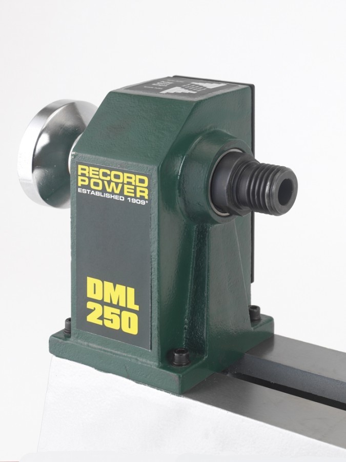 Record Power DML250 Drechselbank, 230 Volt