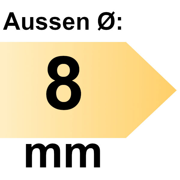 FAMAG Super-Kunstbohrer HM Premium 8 mm