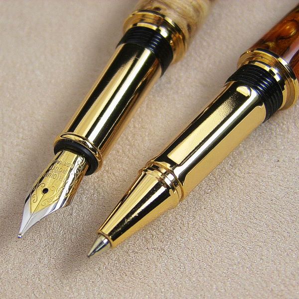 Detailansicht goldfarben Griffstücke