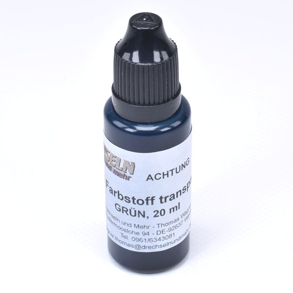 D&M Farbstoff transparent, grün, 20 ml