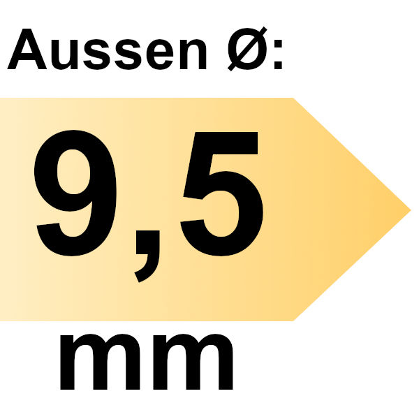 FAMAG Holzspiralbohrer HSS-G 9,5 mm
