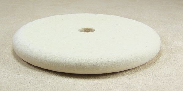 Filzscheibe hart rund 100x12 mm, B 12 mm