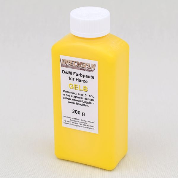D&M Farbpaste D GELB, 200 g