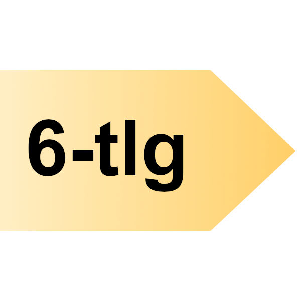 FAMAG Aufsteckversenker Kombi Satz, GL 320 mm, 6-tlg, Bohrer-Ø 14, 16, 18 mm und Versenker Ø 40, 50, 60 mm