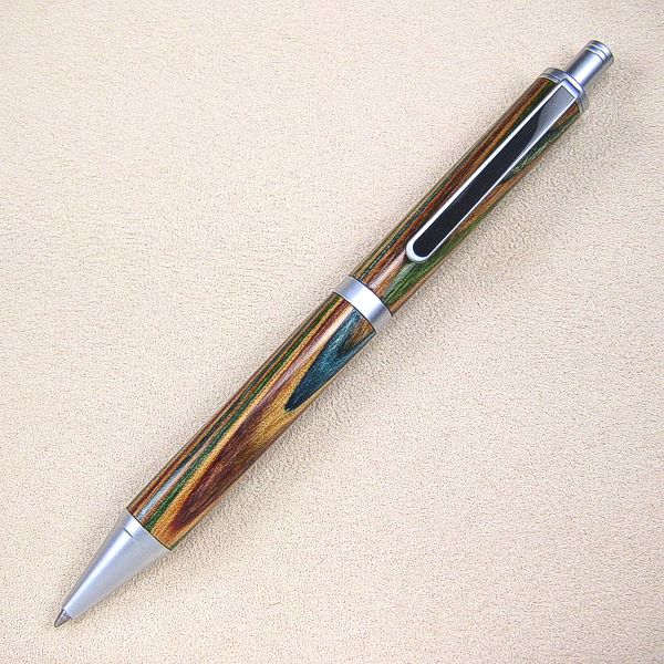 Klick-Kugelschreiberbausatz Pro satin-chrom