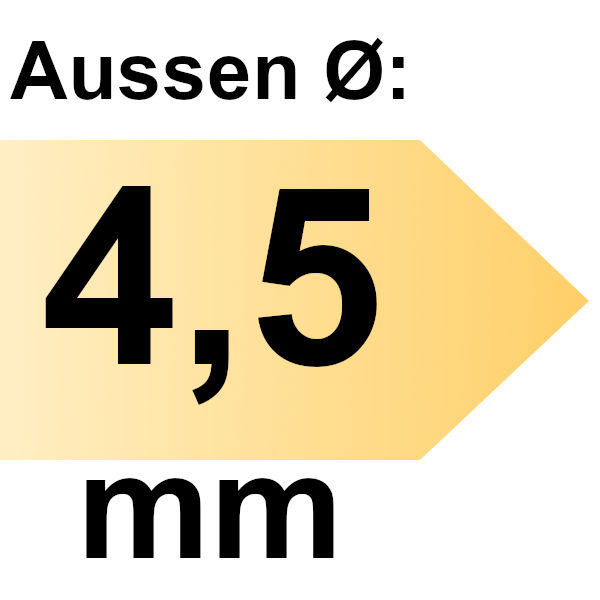 FAMAG Holzspiralbohrer HSS-G 4,5 mm
