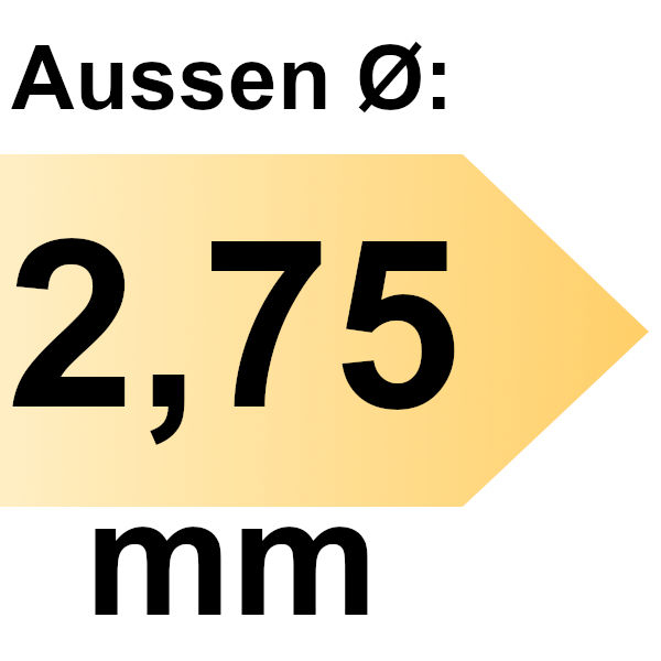 FAMAG Ersatzbohrer für Scharnierbohrer Zenterfix, 2,75 mm