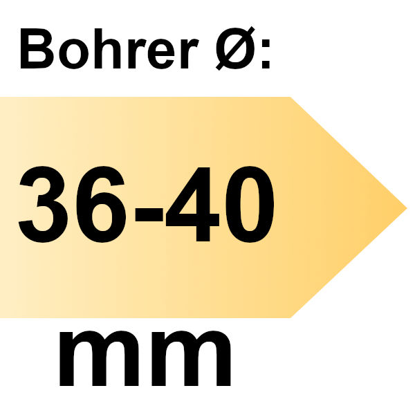 FAMAG Tiefenanschlag für Bormax 2.0 WS (kurz und lang), Forstnerbohrer WS, Kunstbohrer WS und Bormax³ HM, Bohrer-Ø 36 - 40 mm