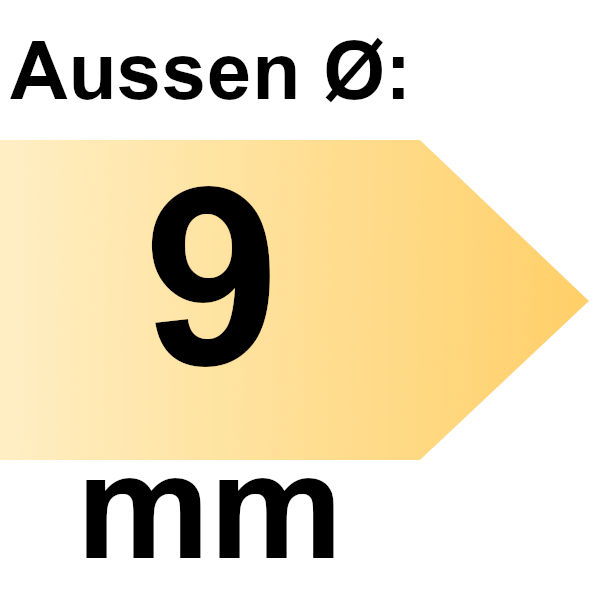 FAMAG Holzspiralbohrer HSS-G 9,0 mm