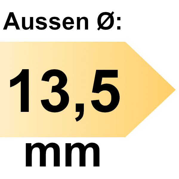 FAMAG Holzspiralbohrer HSS-G 13,5 mm