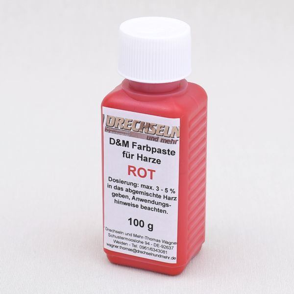 D&M Farbpaste D ROT, 100 g