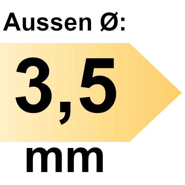 FAMAG Ersatzbohrer für Scharnierbohrer Zenterfix, 3,5 mm