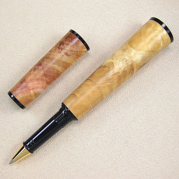 Rollerball-Bausatz Panache Black Chrome