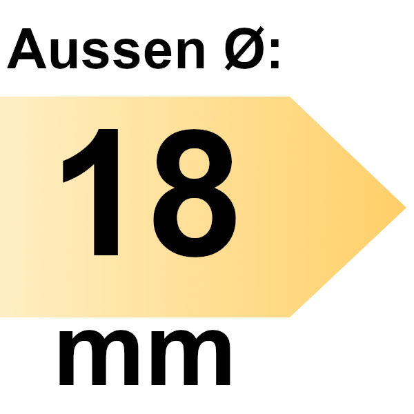 FAMAG Scheibenschn. / Forstnerb. 18 mm
