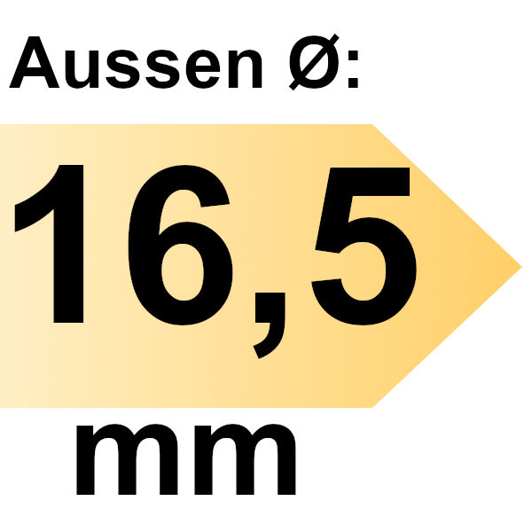 FAMAG Holzspiralbohrer HSS-G 16,5 mm