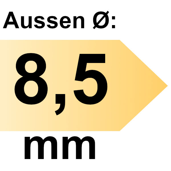 FAMAG Holzspiralbohrer HSS-G 8,5 mm