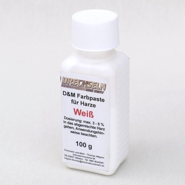 D&M Farbpaste D WEISS, 100 g