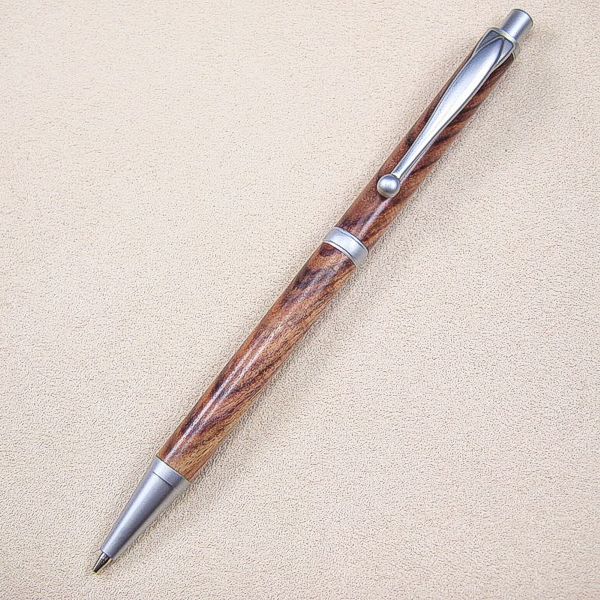 Feinminenbleistift-Bausatz Deko, satin-chrom
