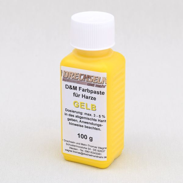 D&M Farbpaste D GELB, 100 g