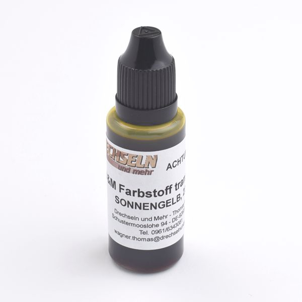 D&M Farbstoff transparent, sonnengelb, 20 ml