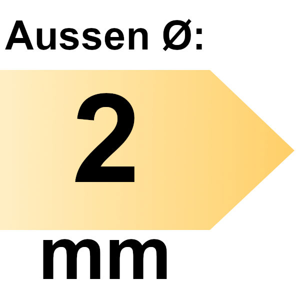 FAMAG Holzspiralbohrer HSS-G 2,0 mm