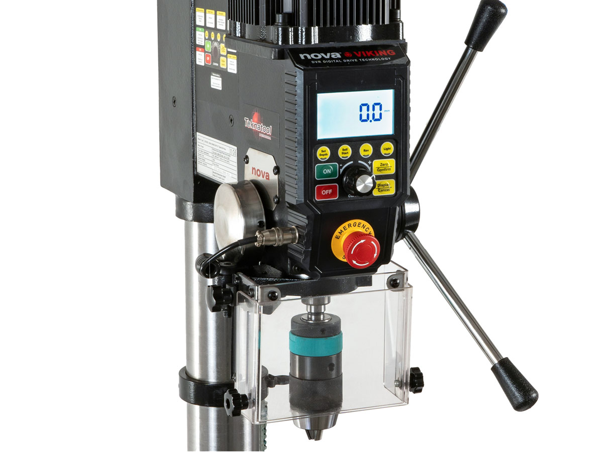 Teknatool NOVA Viking 16" DVR Tischbohrmaschine, 230 Volt