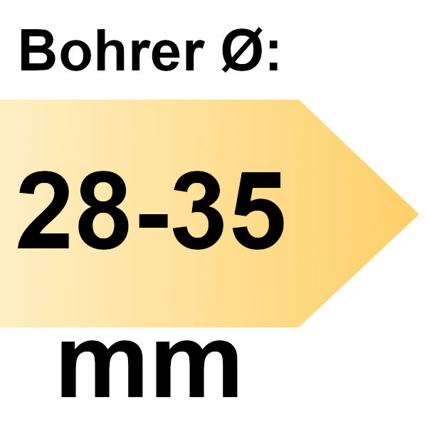 FAMAG Tiefenanschlag für Bormax 2.0 WS (kurz und lang), Forstnerbohrer WS, Kunstbohrer WS und Bormax³ HM, Bohrer-Ø 28 - 35 mm