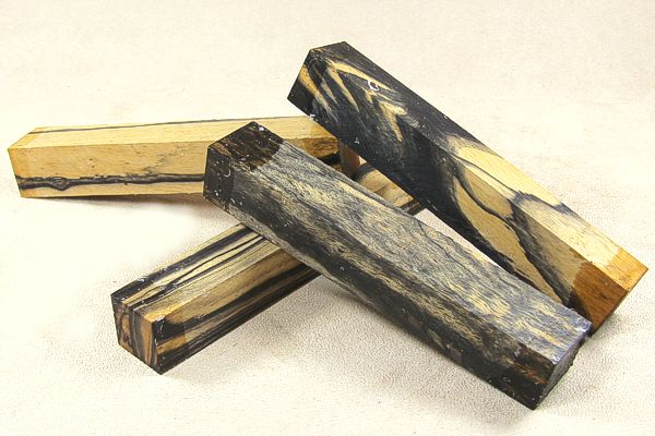 Übersicht Farbvarianten Ebenholz schwarz-weiss