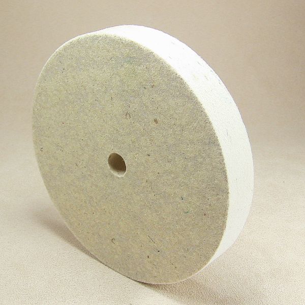Filzscheibe hart 125x20 mm, B 12 mm