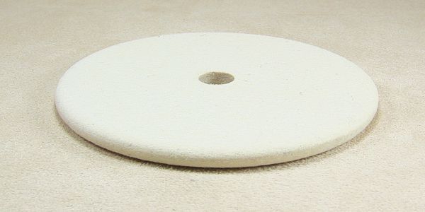 Filzscheibe hart rund 100x6 mm, B 12 mm