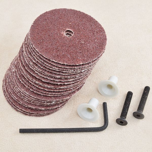 Arbortech Heavy Duty Schleifblätter 50 mm für Contour Sander Exzenterschleifer