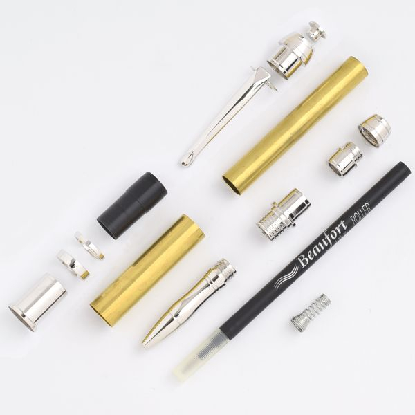Rollerball-Bausatz Mistral Rhodium / Rhodium