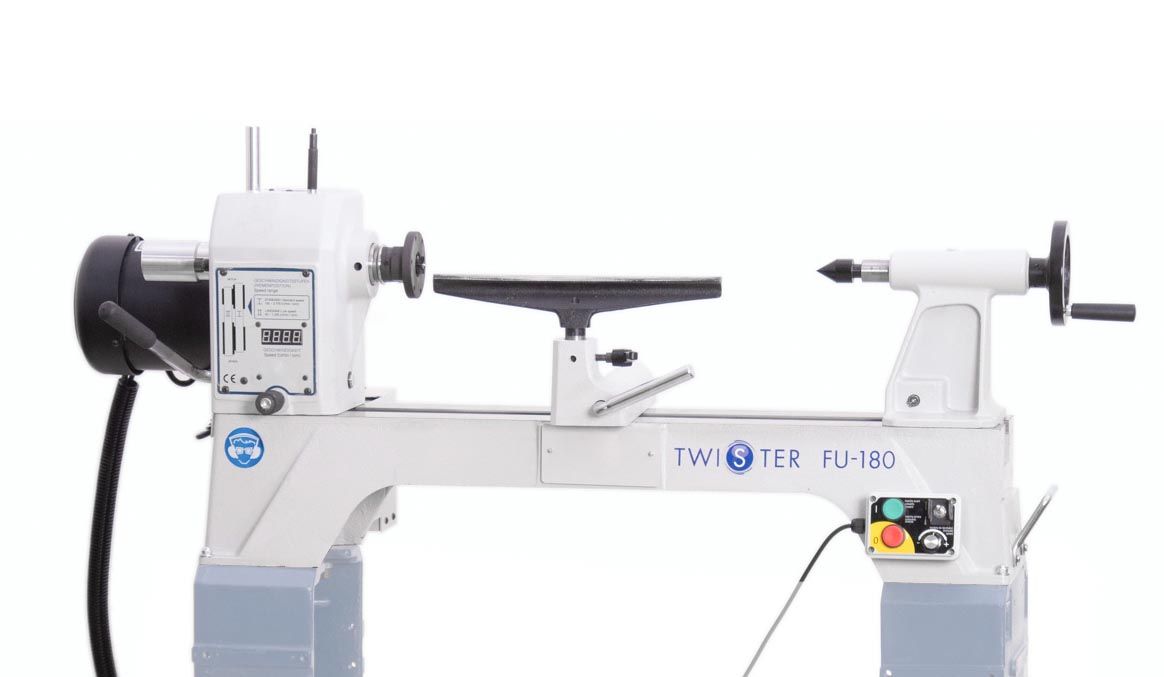 Drechselbank Twister FU-180, Tischmodell, 230 Volt