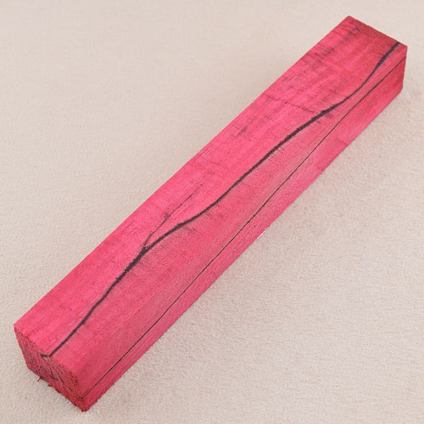 Pen-Blank stab. gest. Buche 19 mm rot