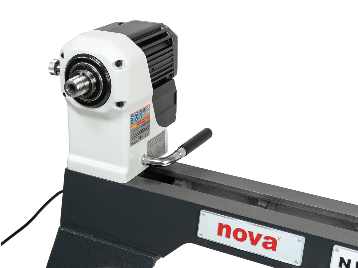 Teknatool Nova DVR Neptune Max 190 Drechselbank Tischversion, 230 Volt
