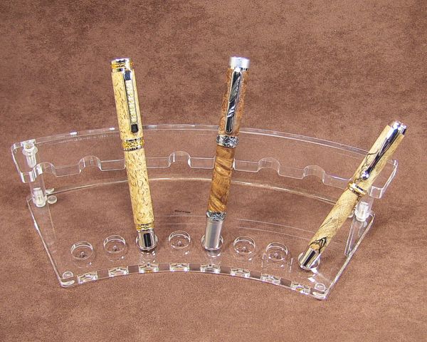 8 SG Acrylglasständer mit Beispiel-Deko (nicht im Lieferumfang enthalten)