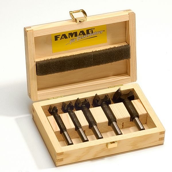 FAMAG Super-Kunstbohrer HM Premium im Holzkasten