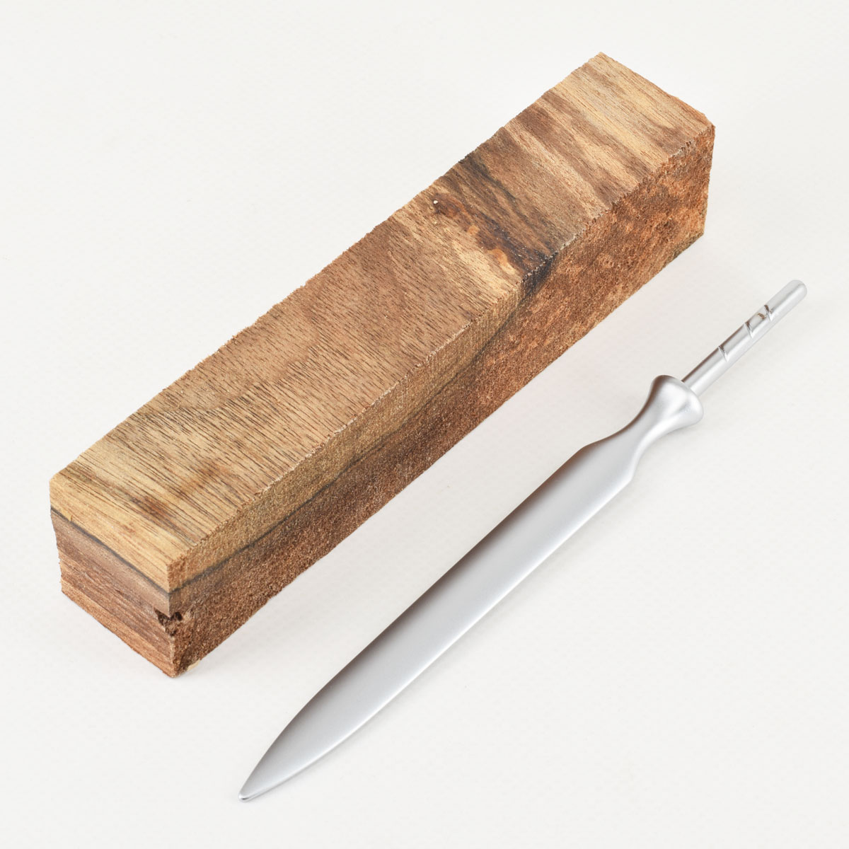 Projekt-Set Brieföffner matt Nussbaum CrossCut