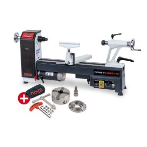 Teknatool Nova Comet 2 DR Drechselbank, 230 Volt