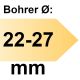 FAMAG Tiefenanschlag Führungsbuchse I-Ø 10 mm einzeln, für Bohrer-Ø 22 - 27 mm