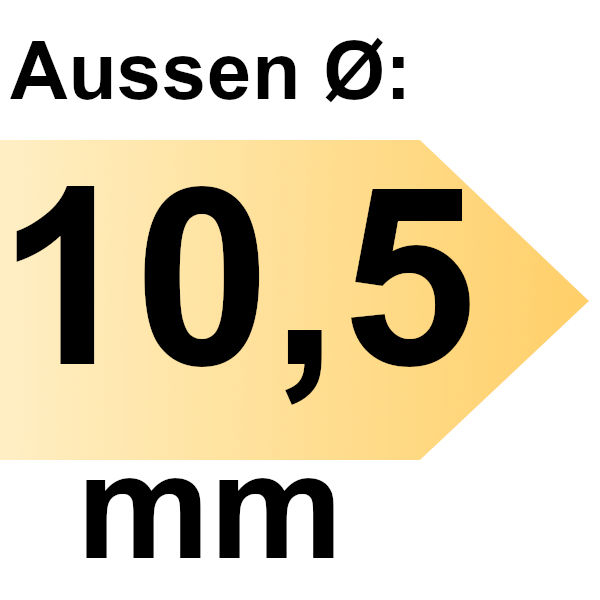 FAMAG Holzspiralbohrer HSS-G 10,5 mm