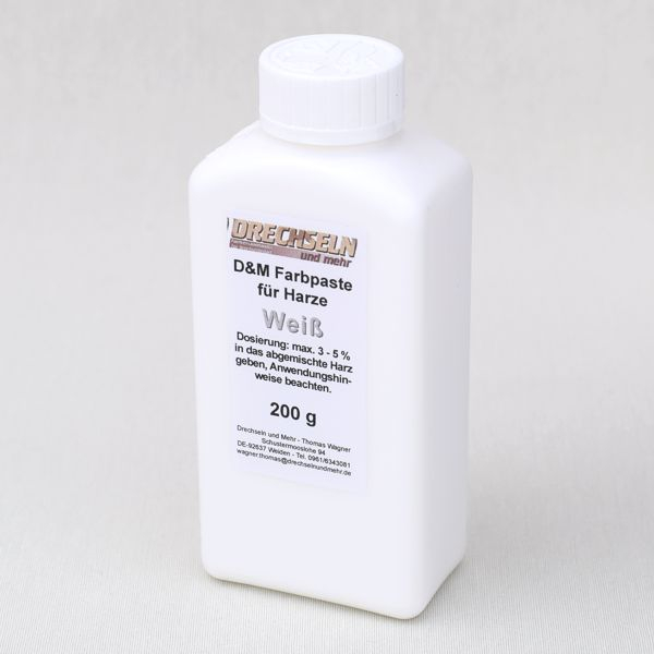 D&M Farbpaste D WEISS, 200 g
