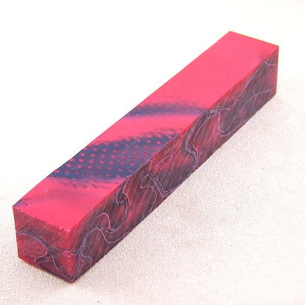 Pen-Blank Celluloid strawberry 19 mm