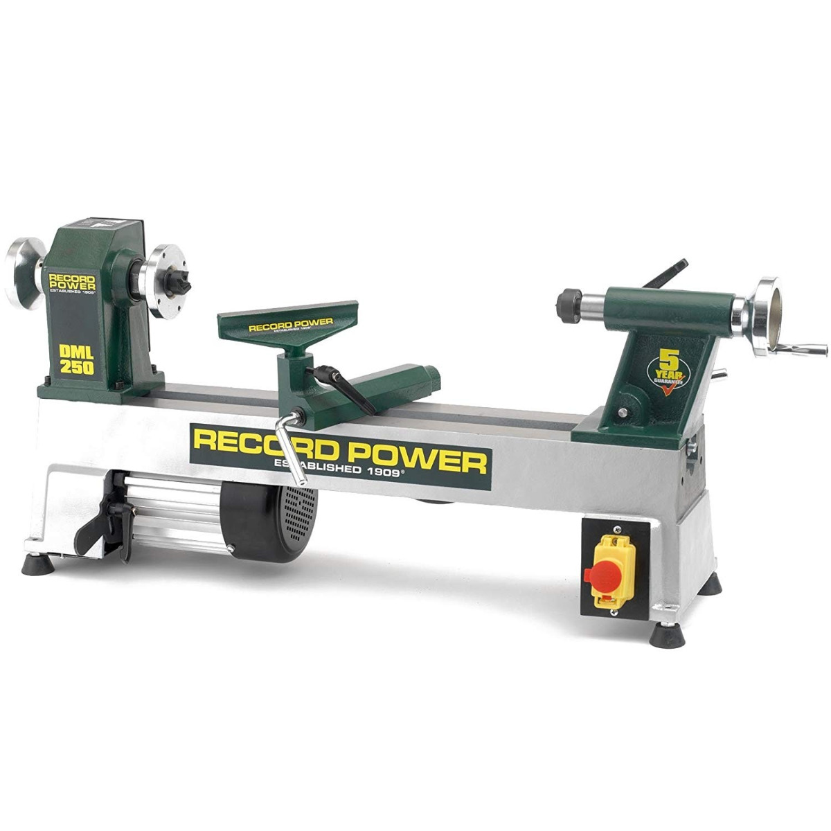 Record Power DML250 Drechselbank, 230 Volt