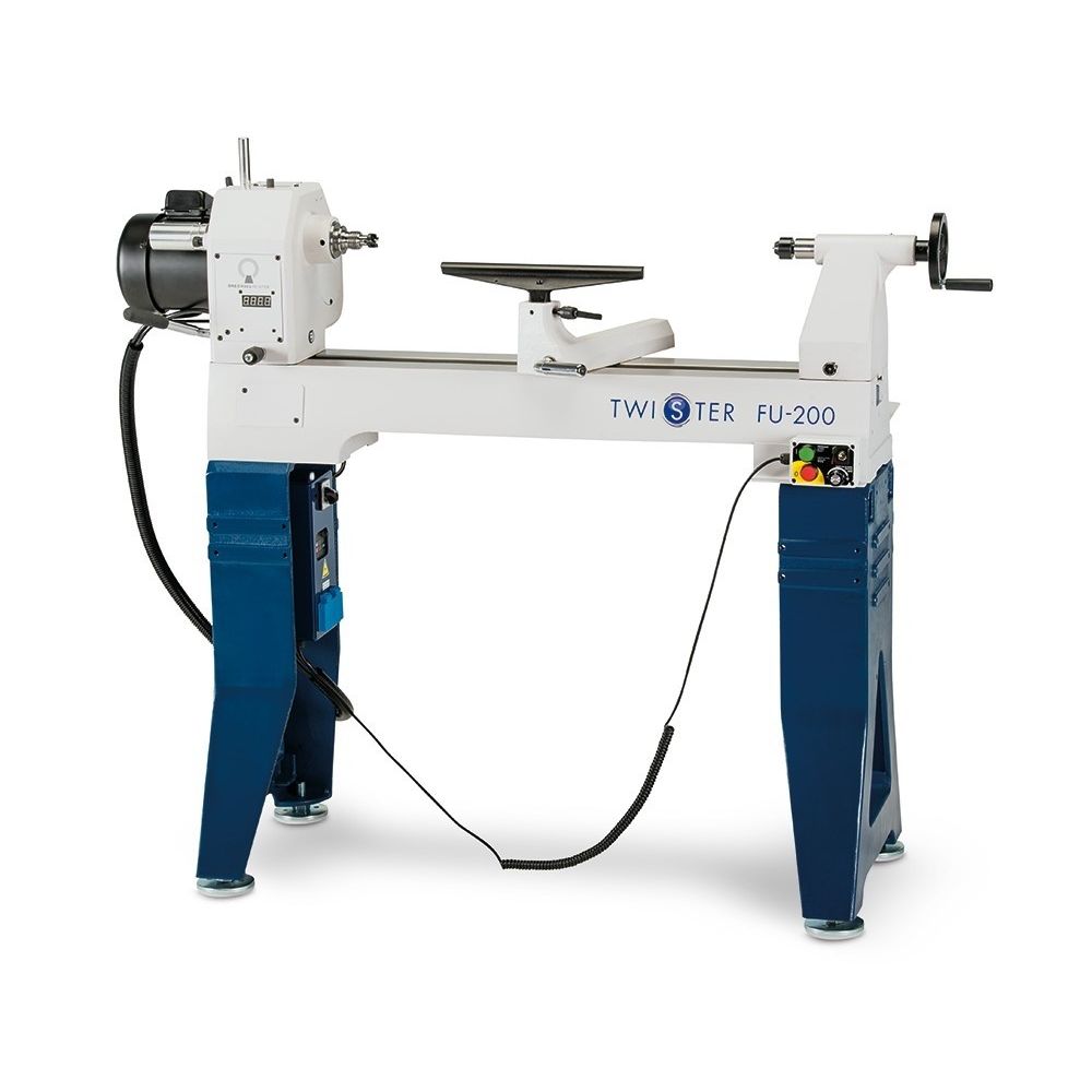 Drechselbank Twister FU-200, Standmodell, 230 Volt